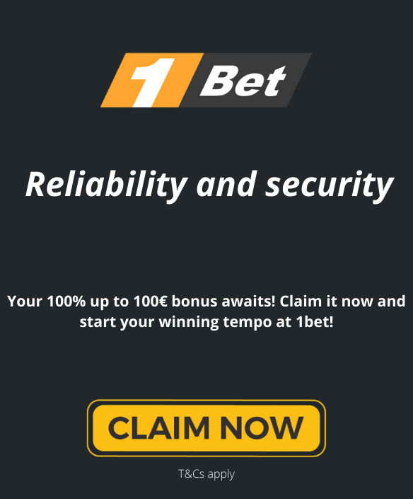 1bet welcome bonus